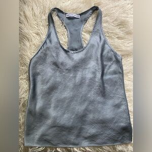 Alexander Wang racer back Scoop Neck Sleeveless Top